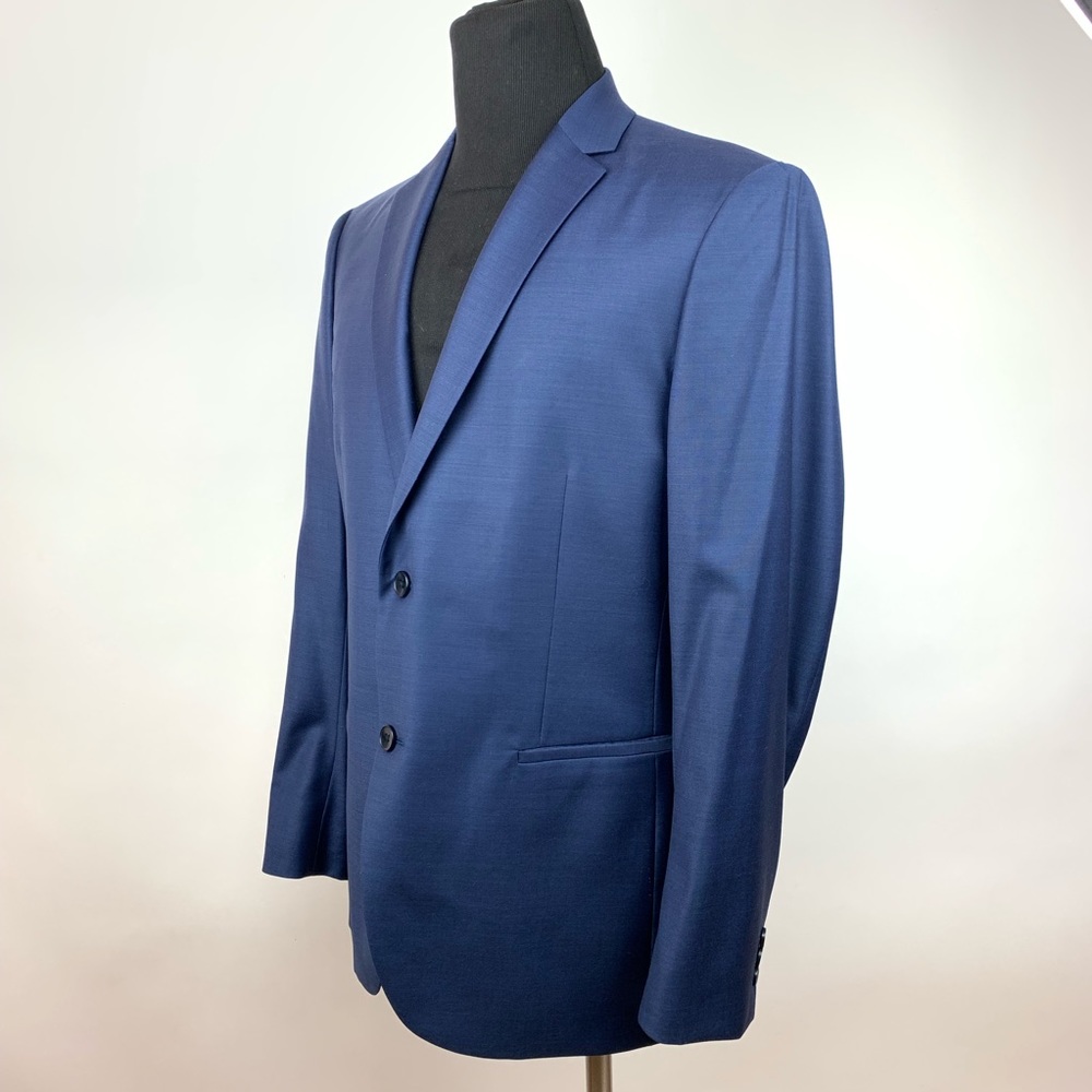Theory Kris Illuminati Blue Suit Jacket - Picture 2 of 8